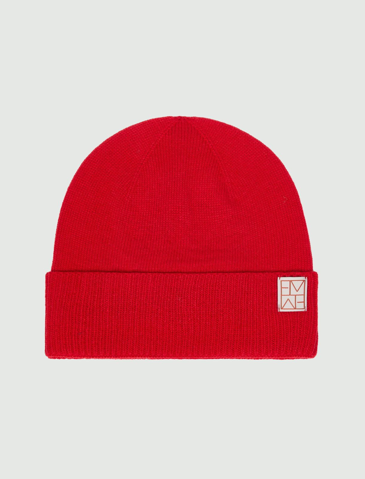 Cashmere-blend beanie - RED - Emme - 2