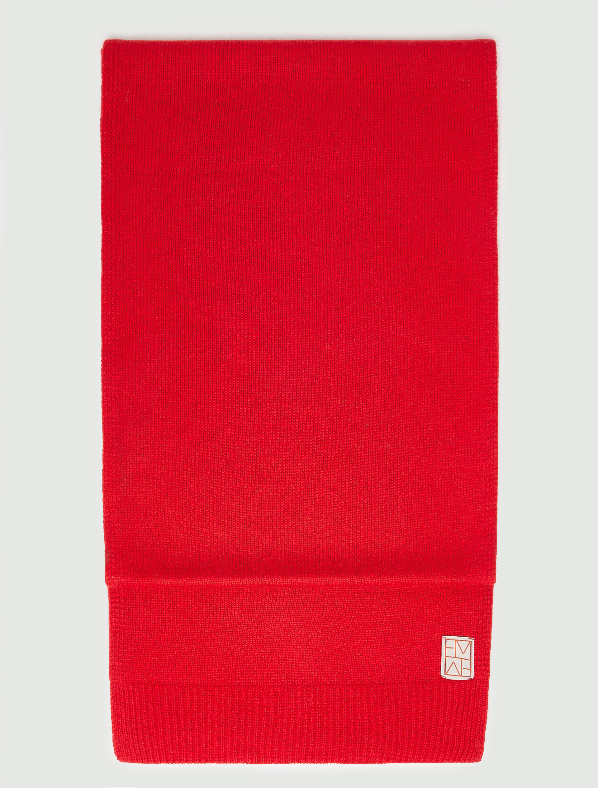 Cashmere-blend scarf - RED - Emme - 2