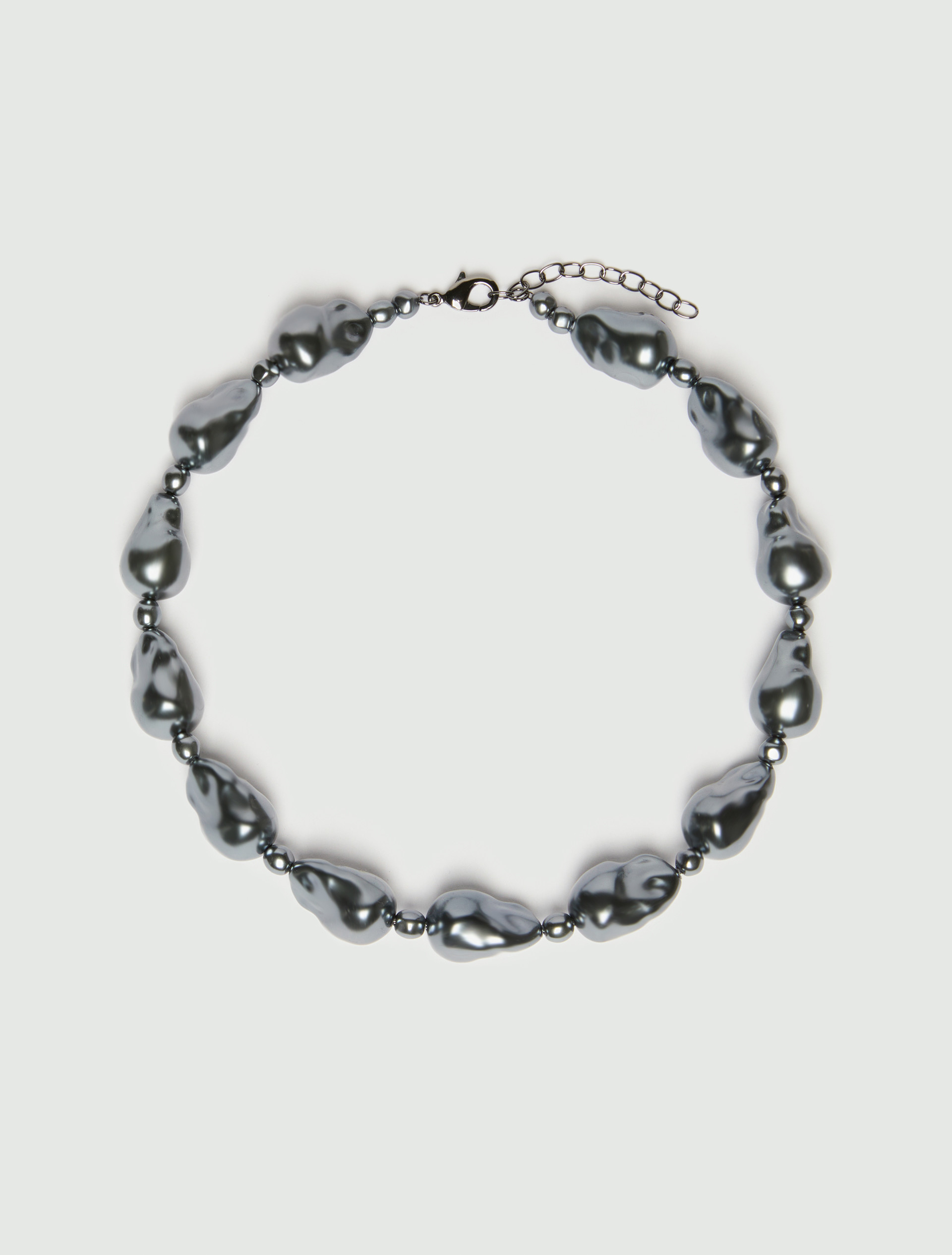 Collana girocollo con perle bijoux - GRAFITE - Emme - 2