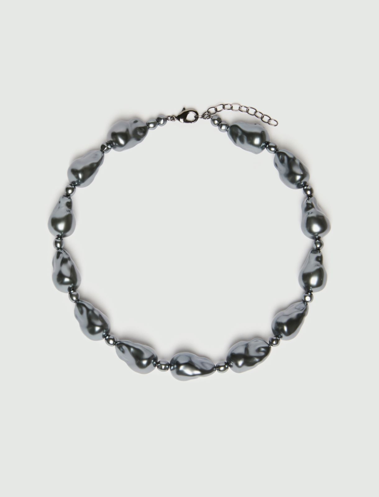 Collana girocollo con perle bijoux - GRAFITE - Emme - 2