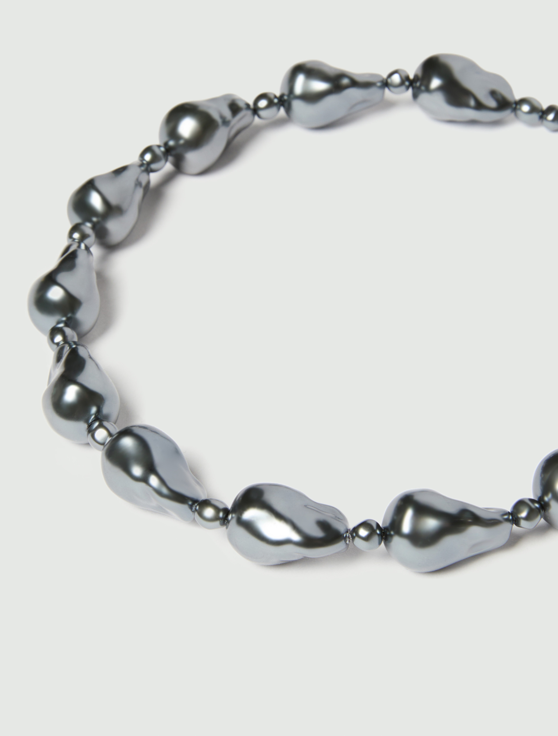 Collana girocollo con perle bijoux - GRAFITE - Emme - 3