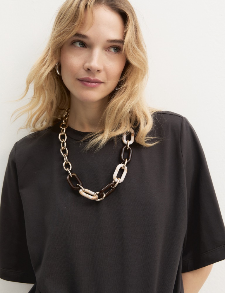 Collana con catena - ORO