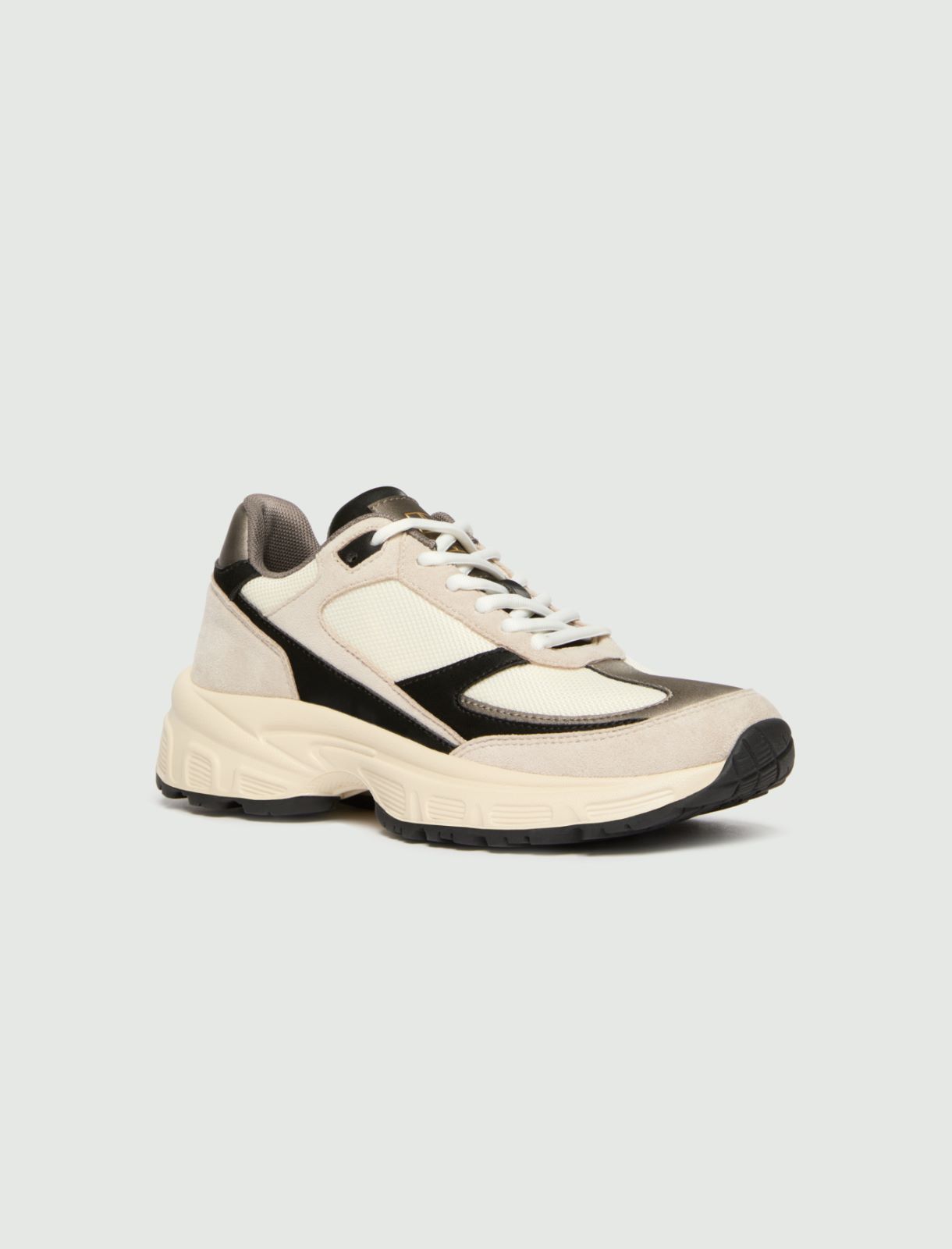 Sneaker con mesh - GRIGIO PERLA - Emme - 3