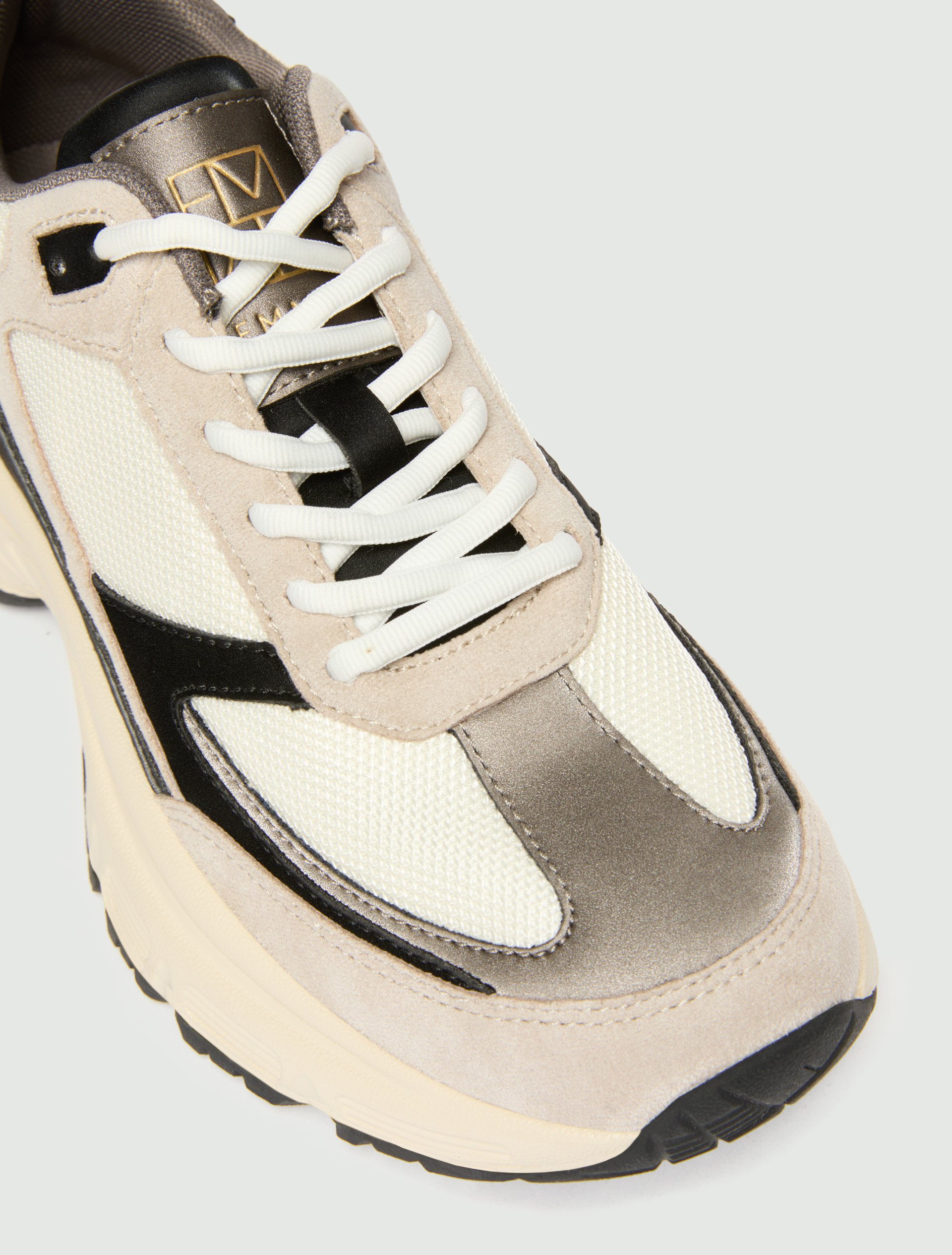 Sneaker con mesh - GRIGIO PERLA - Emme - 4