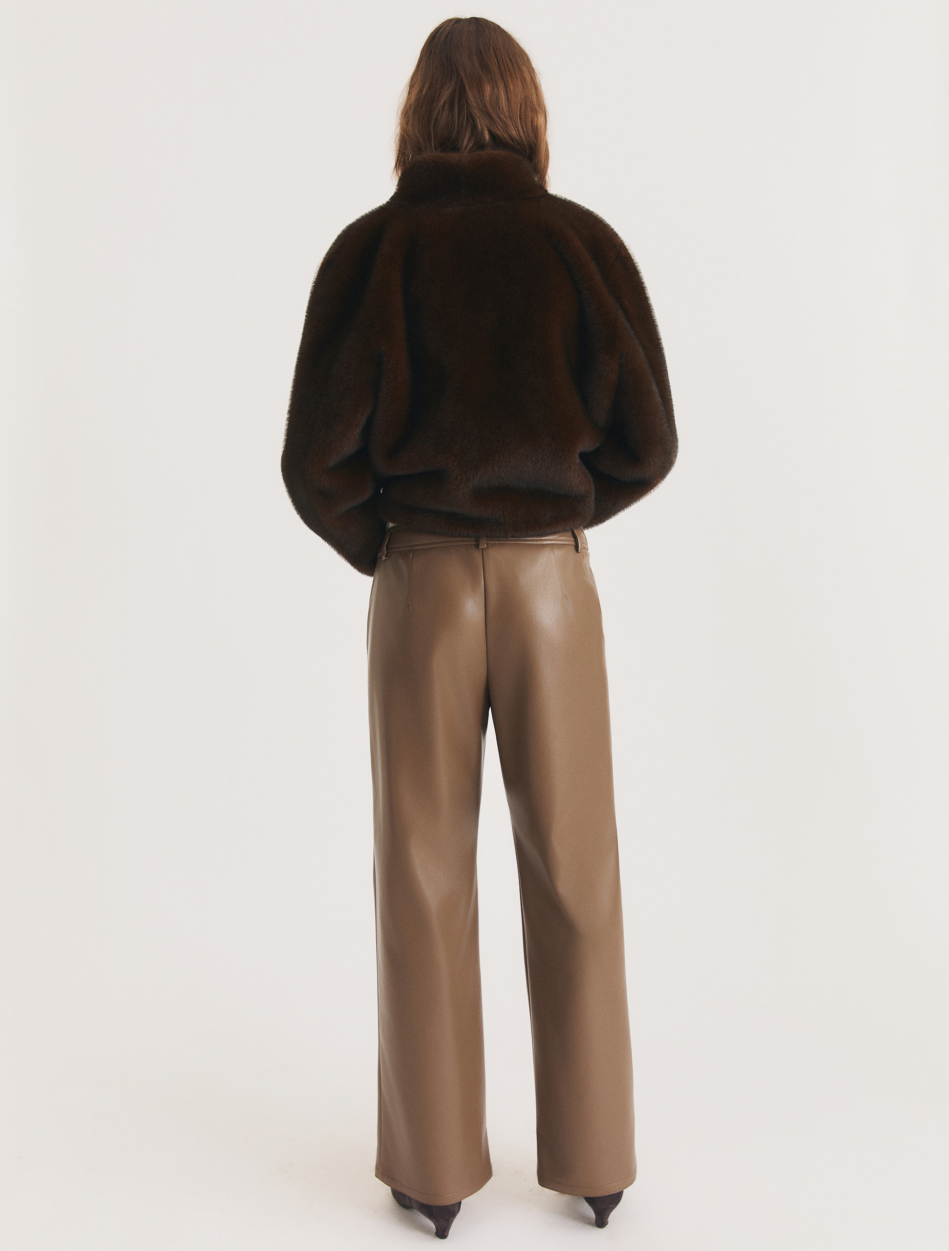 Pantalone dritto in jersey spalmato - TORTORA - Emme - 2