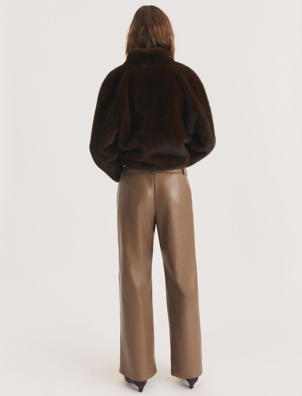 Pantalone dritto in jersey spalmato - TORTORA - Emme - 2