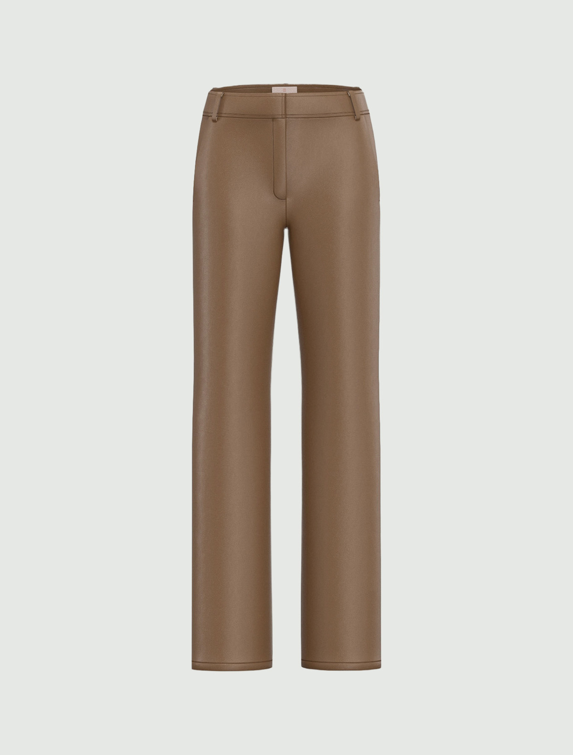Pantalone dritto in jersey spalmato - TORTORA - Emme - 6