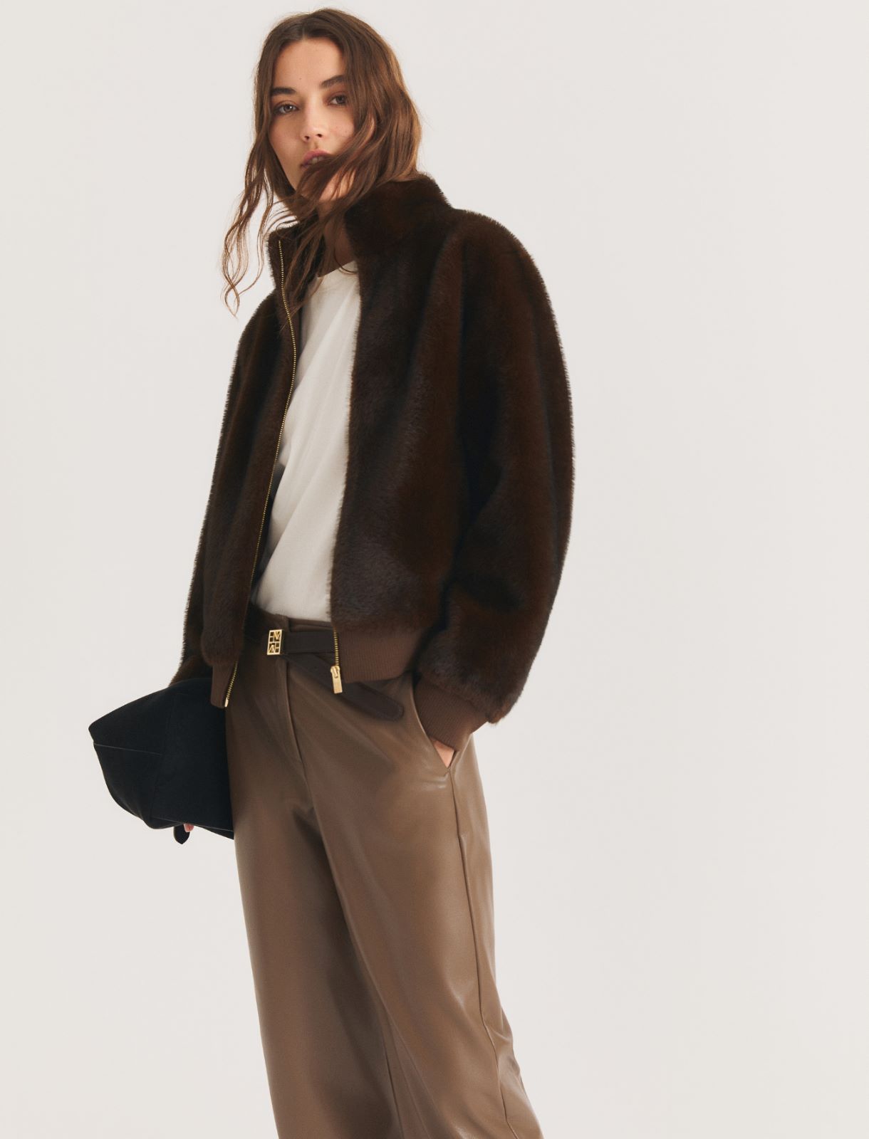 Pantalone dritto in jersey spalmato - TORTORA - Emme - 7