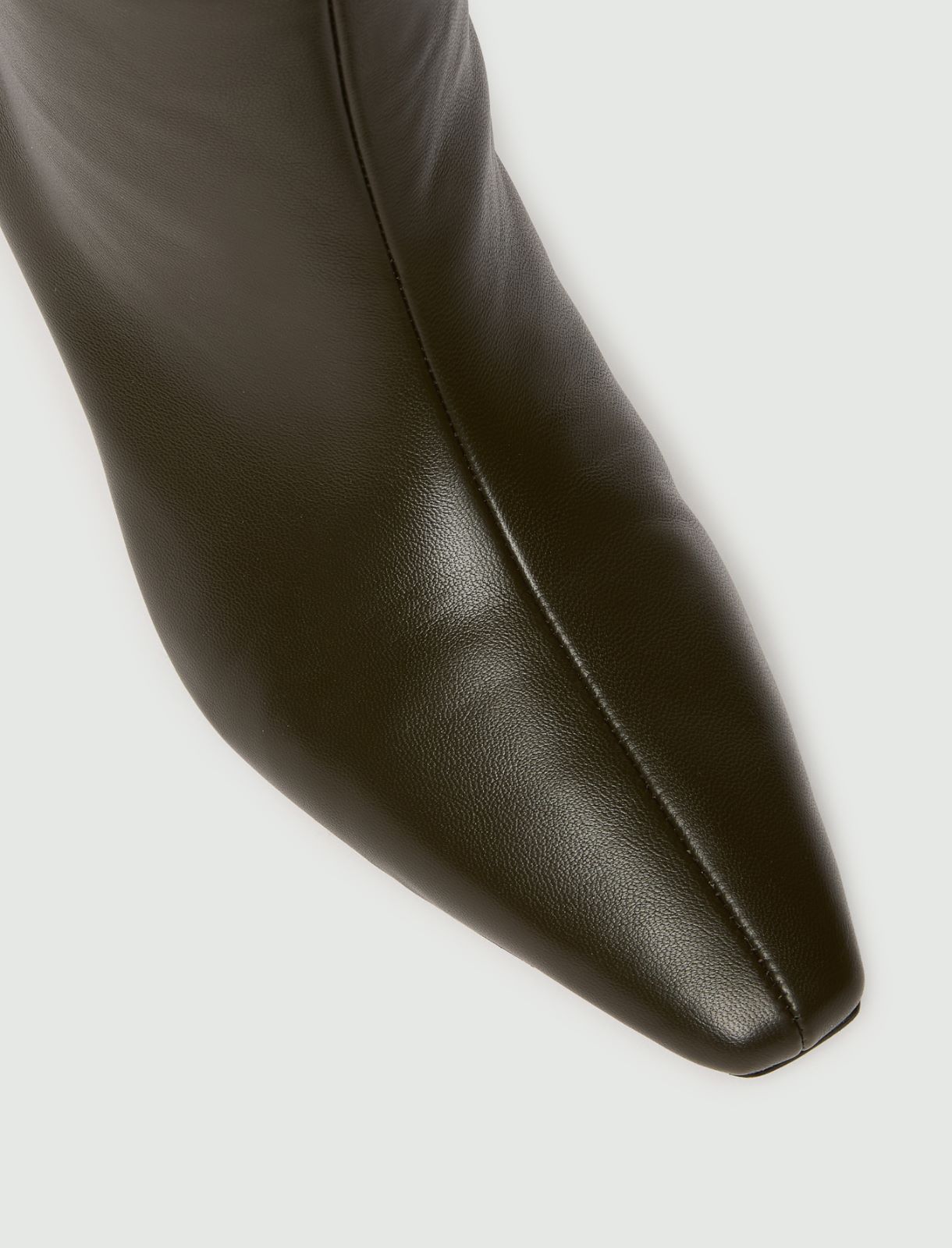 Bota hasta la rodilla - OLIVA OSCURO - Emme - 4