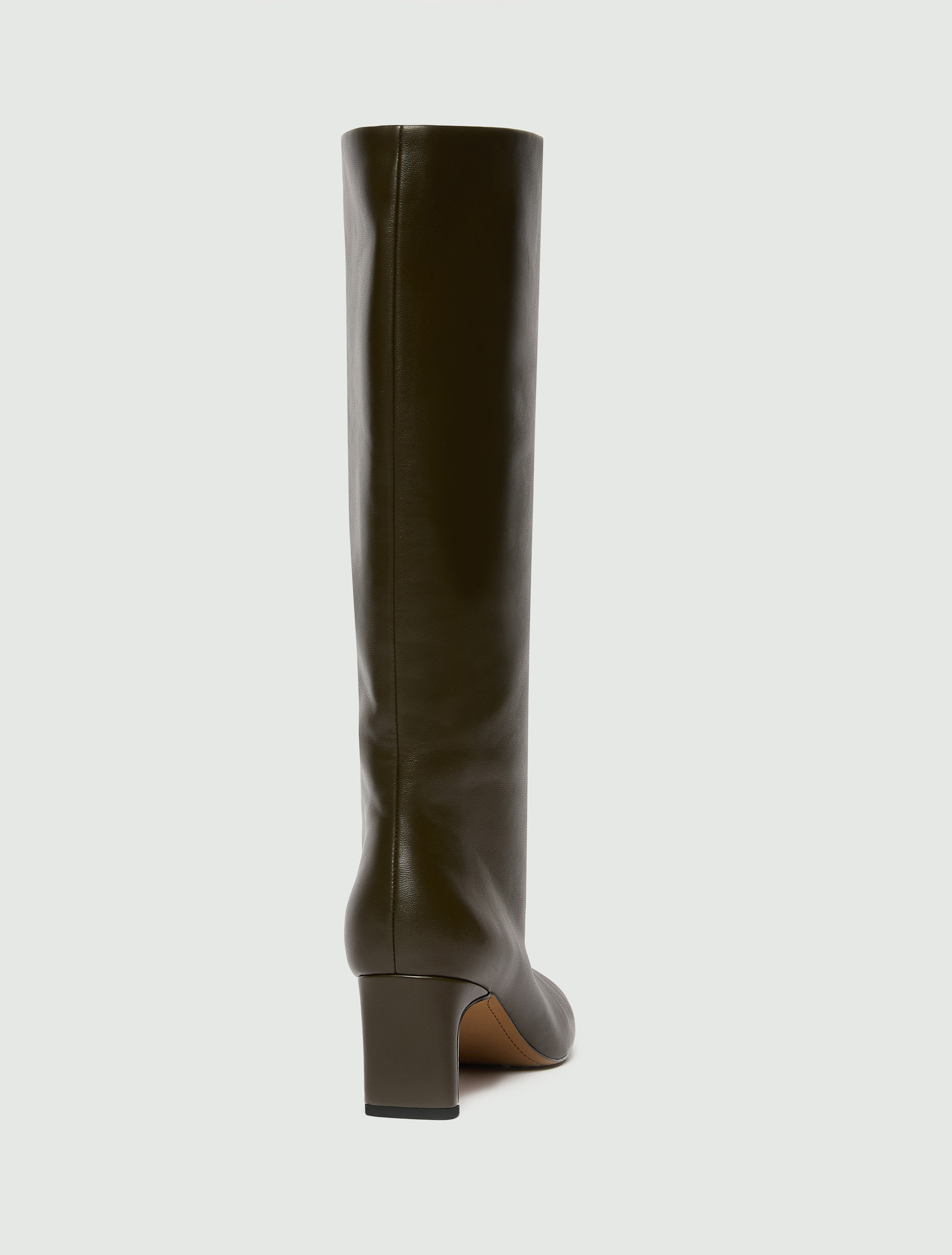 Bota hasta la rodilla - OLIVA OSCURO - Emme - 7