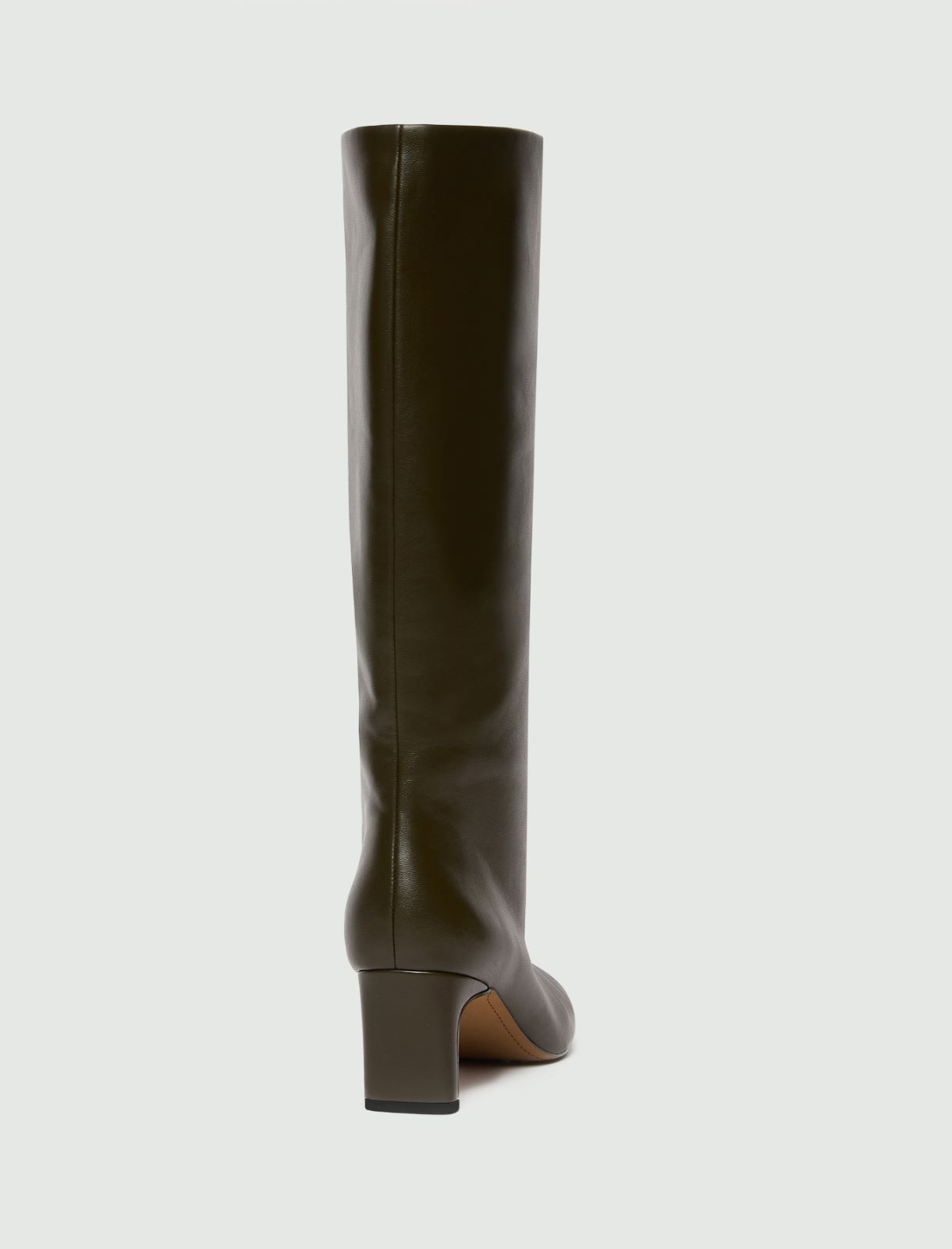Bota hasta la rodilla - OLIVA OSCURO - Emme - 7