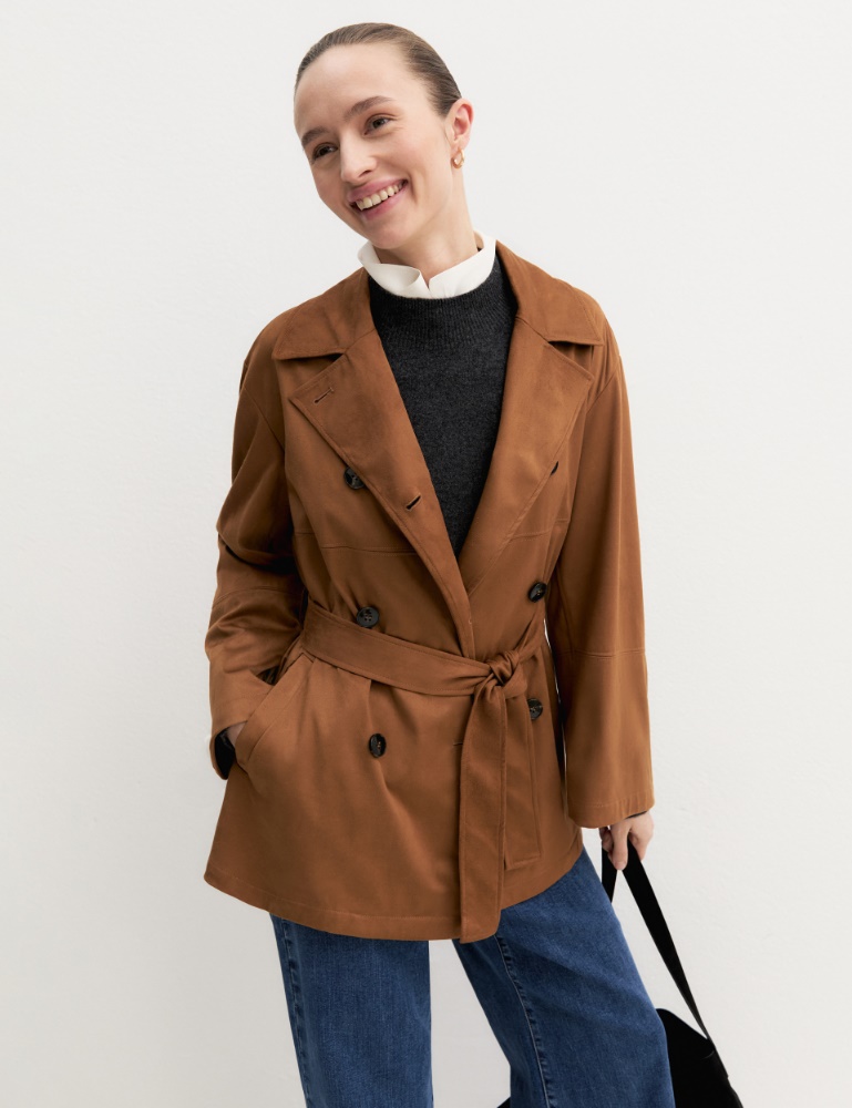Long double-breasted jacket - Emme