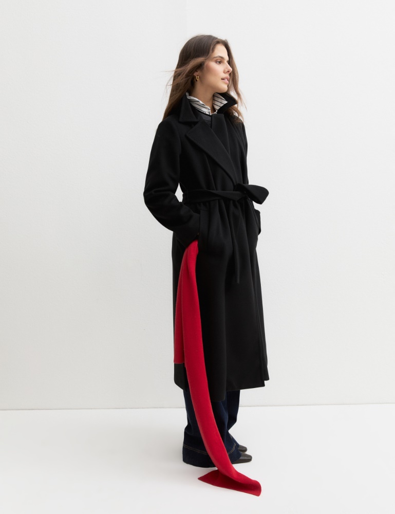 Soft jersey cloth coat - Emme