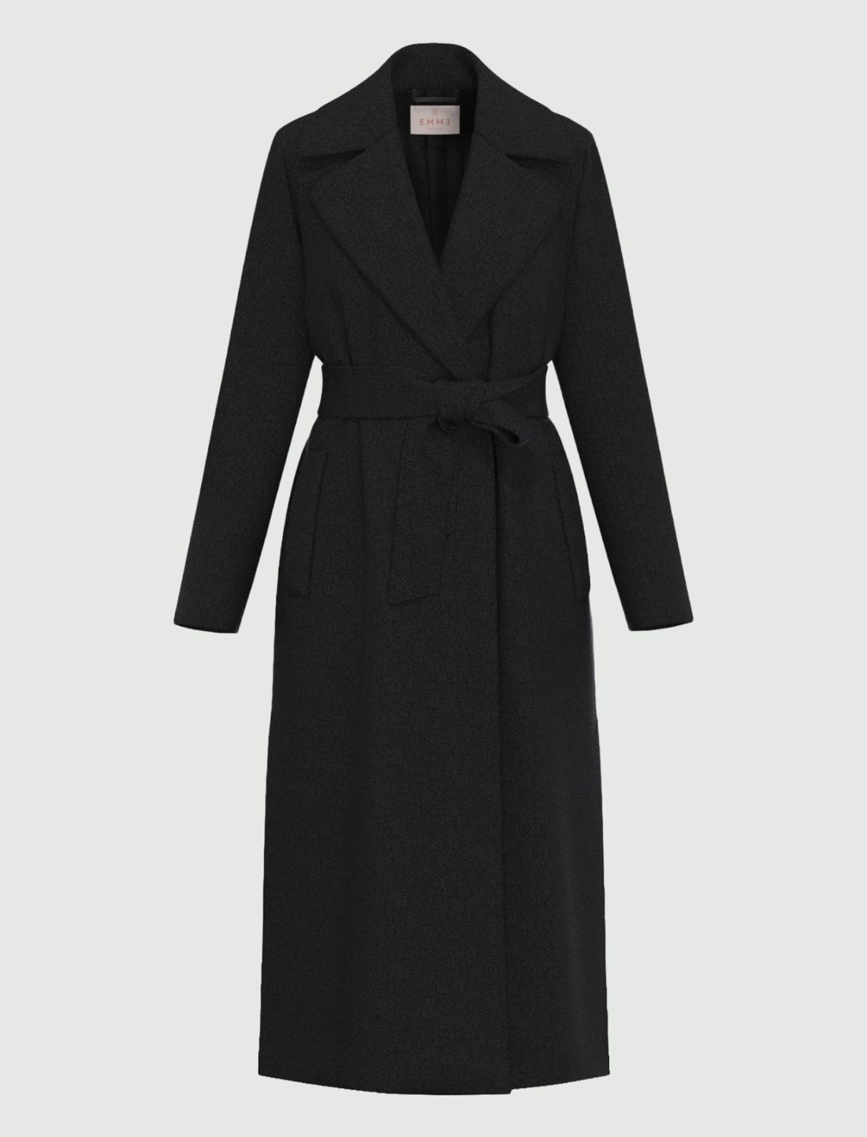 Soft jersey cloth coat - BLACK - Emme - 6