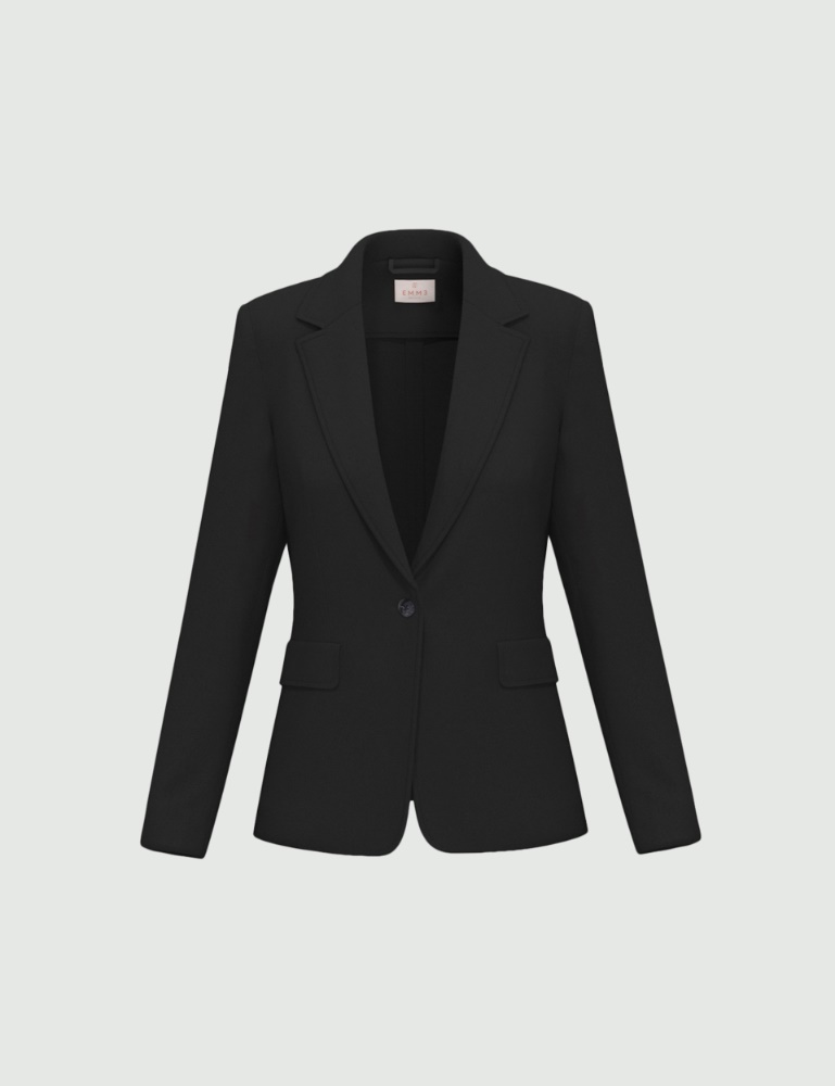 Blazer semientallado de punto - Emme - 4