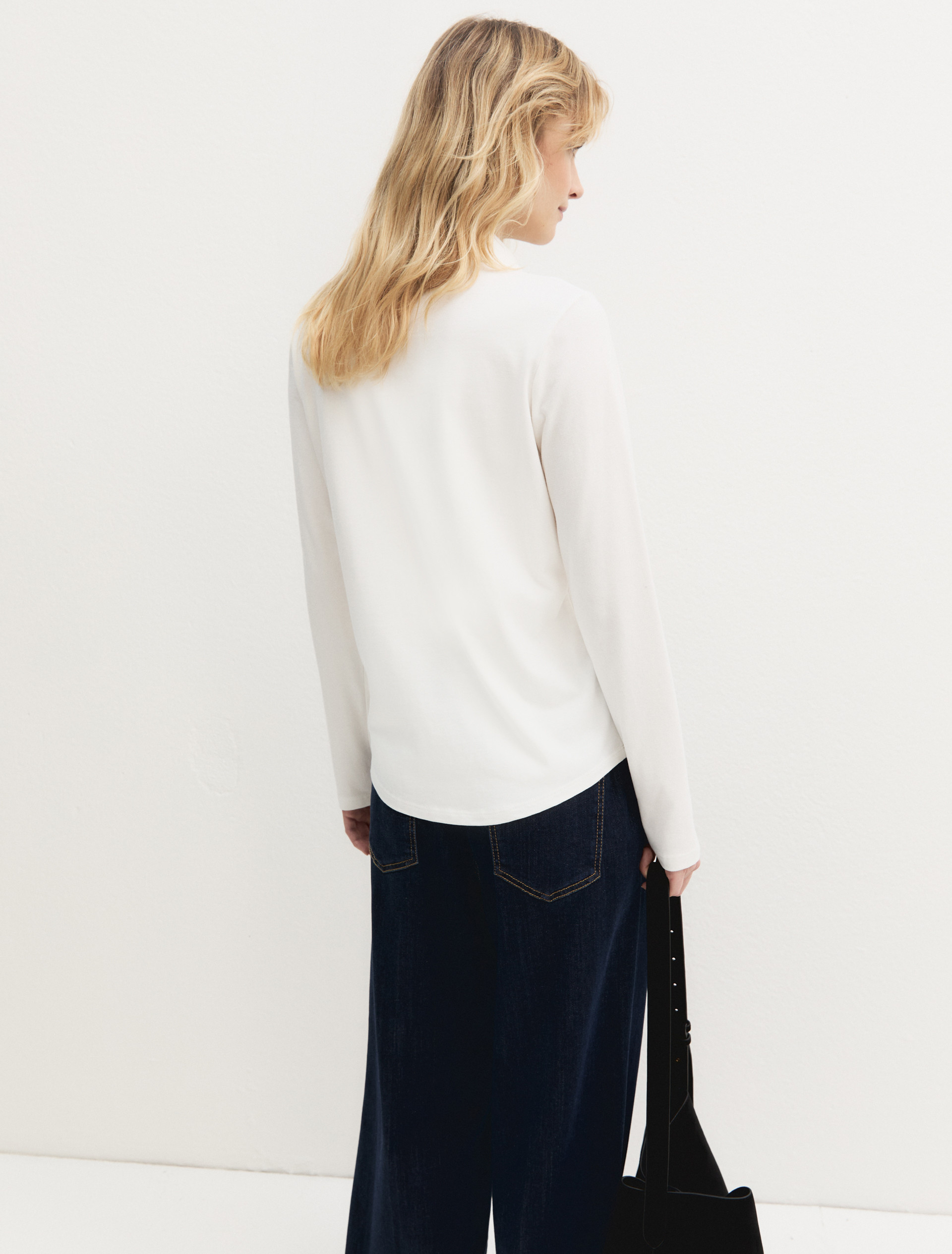 Camicia in piquet - BIANCO - Emme - 2