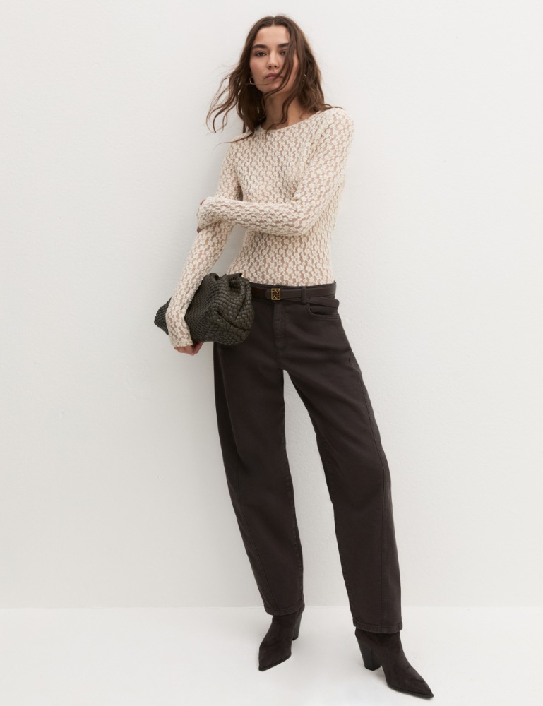 T-shirt in pizzo - Emme