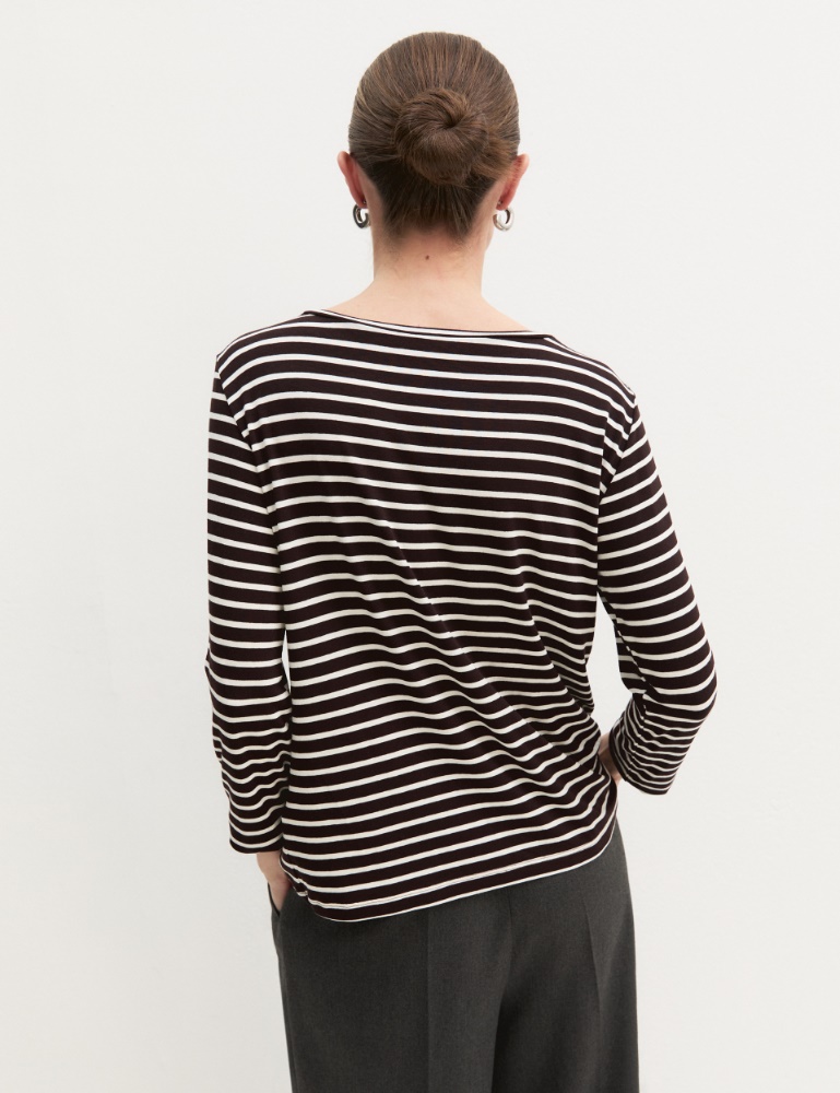Camiseta de viscosa elástica - Emme - 3