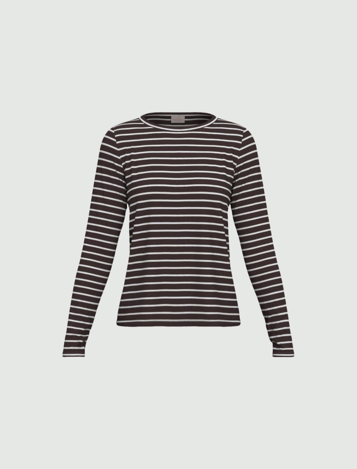 T-shirt in viscosa stretch - MARRONE - Emme - 4