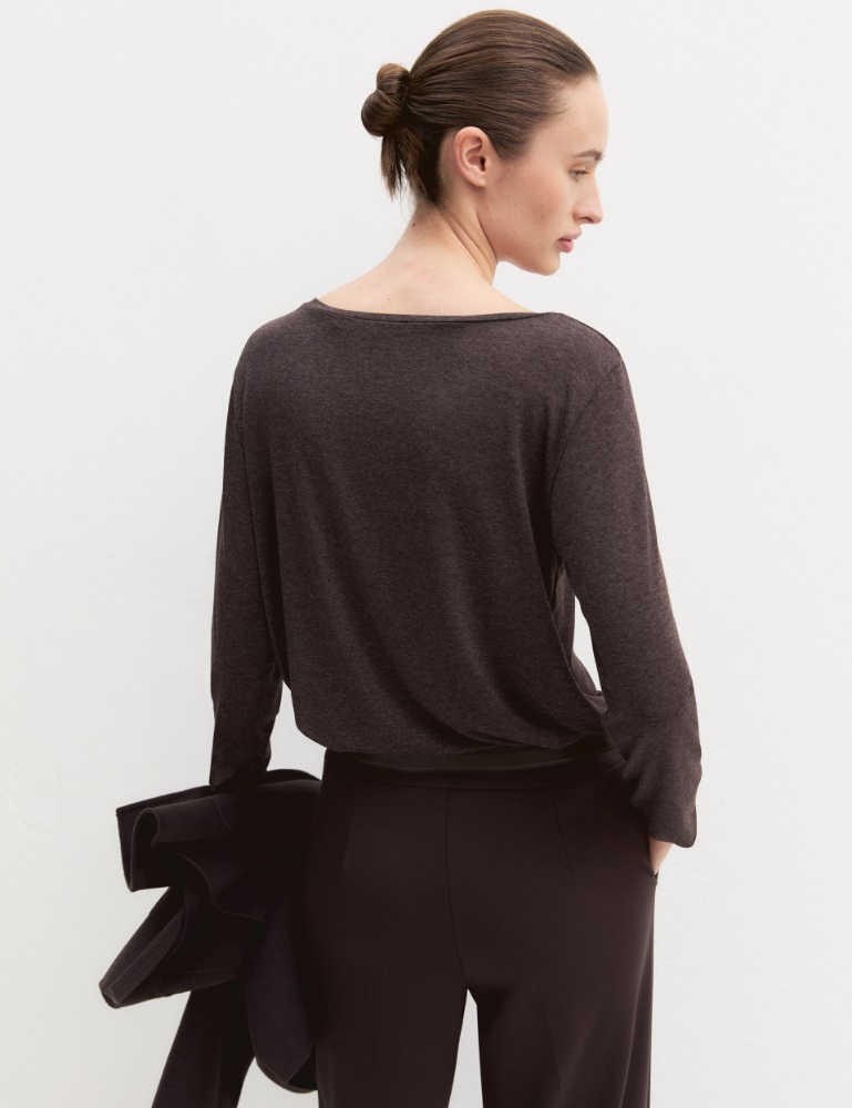 Camiseta de viscosa elástica - Emme - 3