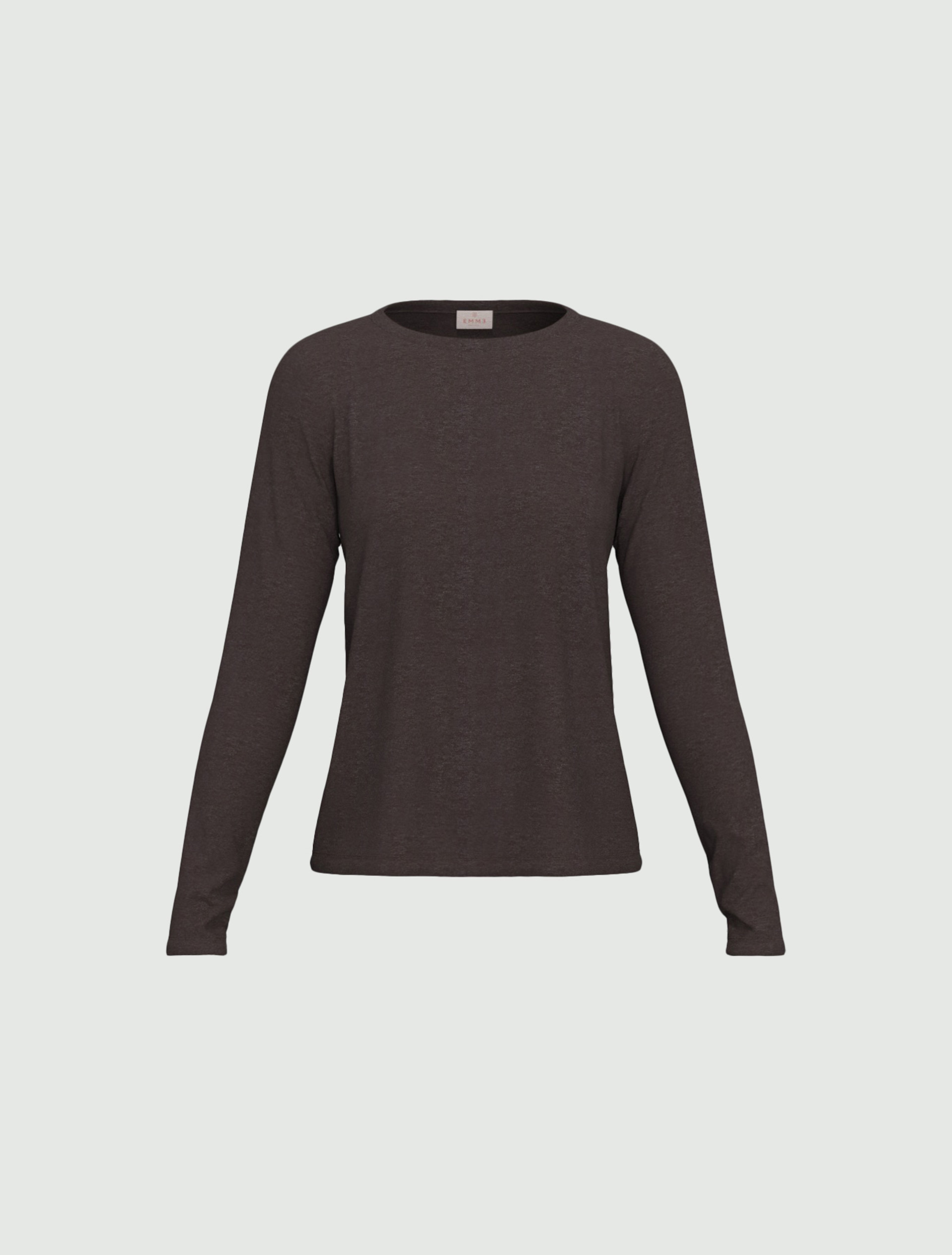 T-shirt in viscosa stretch - MARRONE - Emme - 4