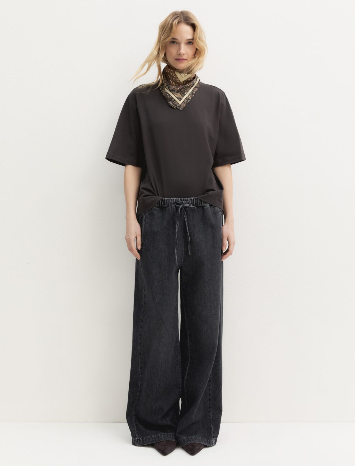 T-shirt in cotone stretch - TESTA DI MORO - Emme - 2