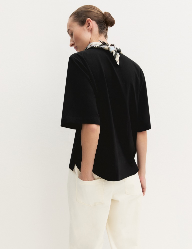 Camiseta de algodón elástico - Emme - 3