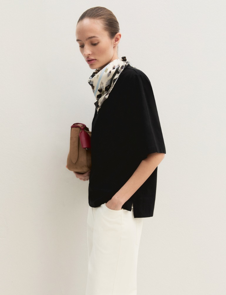 Camiseta de algodón elástico - Emme - 6